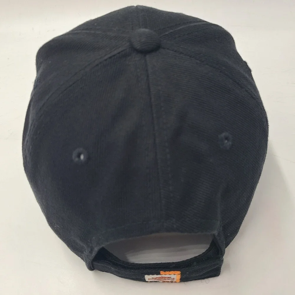 Harley-Davidson Hat Adjustable (Fits Small) Black Orange Motorcycles‎ Biker Men